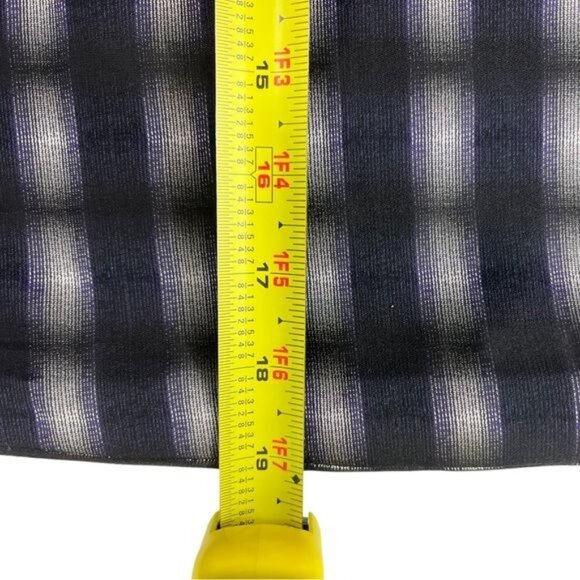 The Limited Abstract Print Career Pencil Skirt Gray, Black, Purple Size 6 - Picture 9 of 12